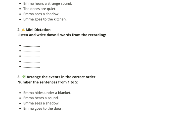 HALLOWEEN 👻🧟‍♀️ SCARY STORIES – Rozszerzony zestaw zadań językowych (A1– C1) 🧛‍♂️🧙‍♀️