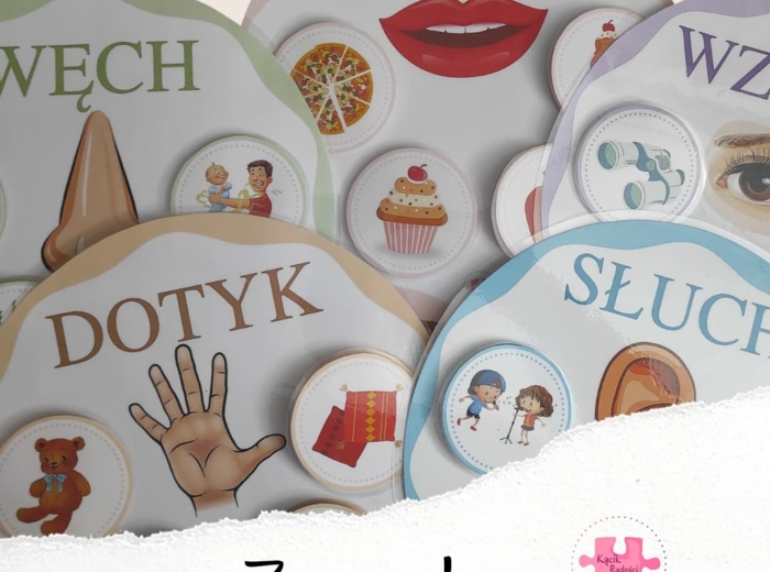 Zmysły POMOCE DYDAKTYCZNE