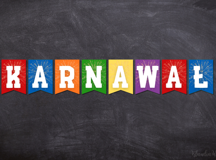 Karnawał - girlanda