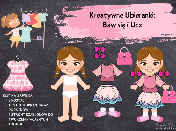 KREATYWNE UBIERANIE - BAWIĘ SIĘ I UCZĘ