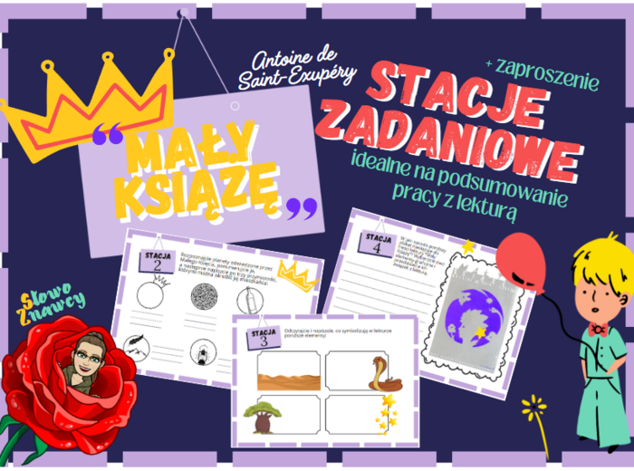 "Mały Książę" STACJE ZADANIOWE