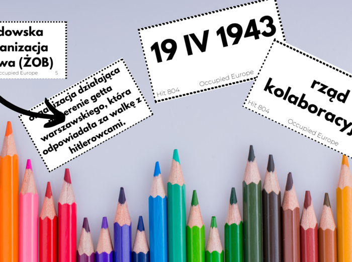 Fiszki - w okupowanej Europie