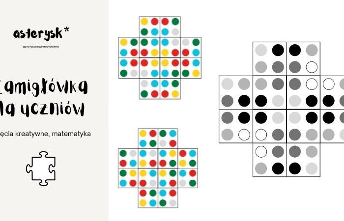 Łamigłówka dla uczniów - zajęcia kreatywne, matematyka
