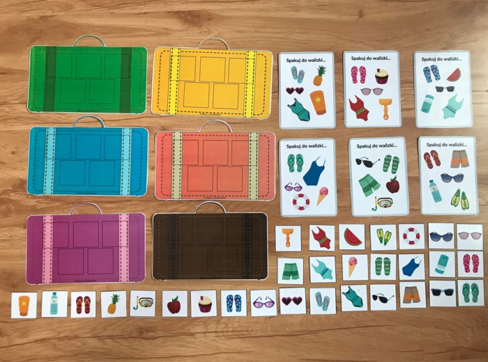 ⏳????PAKOWANIE WALIZKI ⏳????#gra #koncentracja uwagi #pamięć