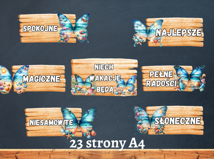 GAZETKA WAKACJE MOTYLE