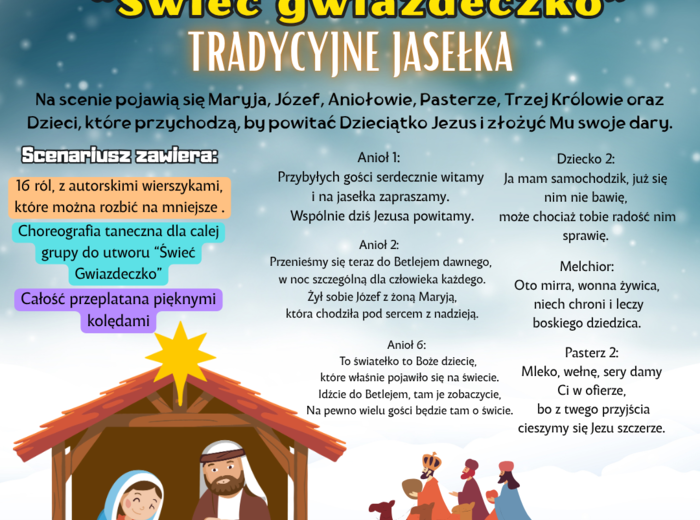 Scenariusz - TRADYCYJNE JASEŁKA
