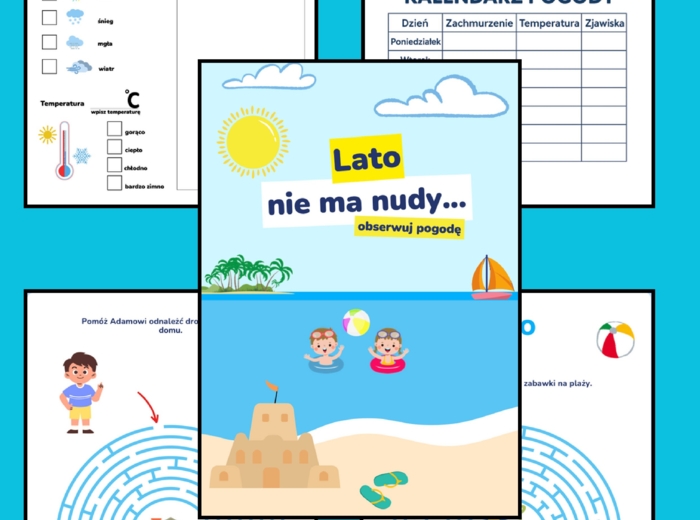 OBSERWACJA POGODY dla uczniów klas 1-3