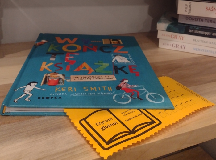 Ogólnopolski Dzień Głośnego Czytania \ ,,Weź tę książkę" Keri Smith