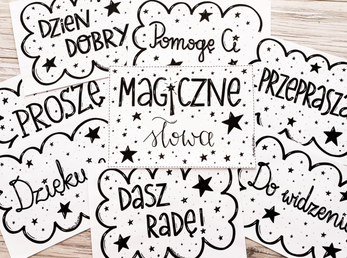 GAZETKA - "Magiczne słowa"