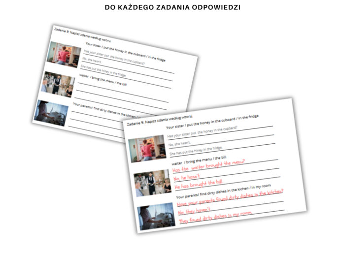 Gramatyka dla klasy 6: Czas Present Perfect Zdania twierdzące przeczenia pytania  i krótkie odpowiedzi  Na podstawie English Class A2 Unit 6