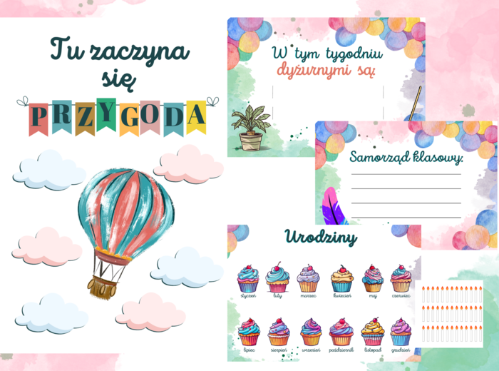 Wystrój klasy na początek roku- MEGApakiet