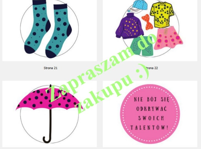 Propozycja gazetki - Dzień Kropki I.