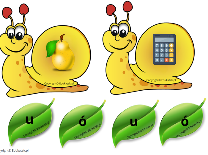 Ortograficzne ślimaki – gra ortograficzna