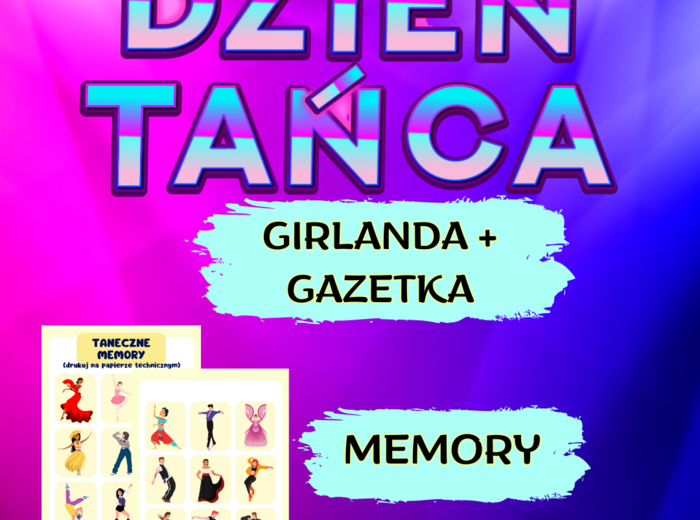 Dzień Tańca - scenariusz wraz z pomocami