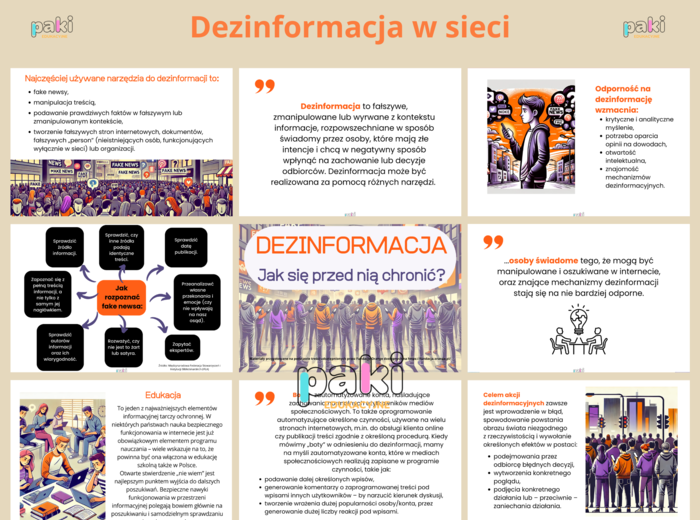 Dzień Bezpiecznego Internetu //Dezinformacja w sieci, fake newsy, zagrożenia i bezpieczeństwo w internecie - GAZETKA