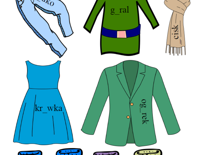 Ortograficzne porządki – gra ortograficzna