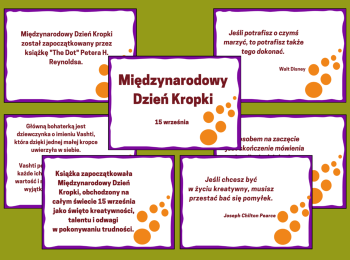 DZIEŃ KROPKI - gazetka - wersja 1