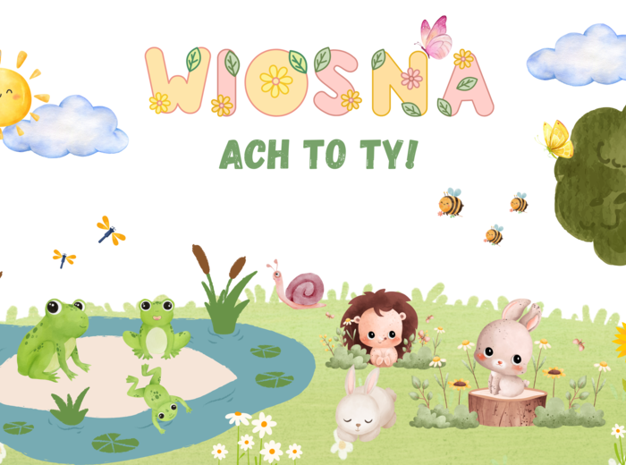 WIOSNA/ACH TO TY/WIOSENNA ozdoba, gazetka, dekoracja/możliwość własnej aranżacji + dodatkowe elementy