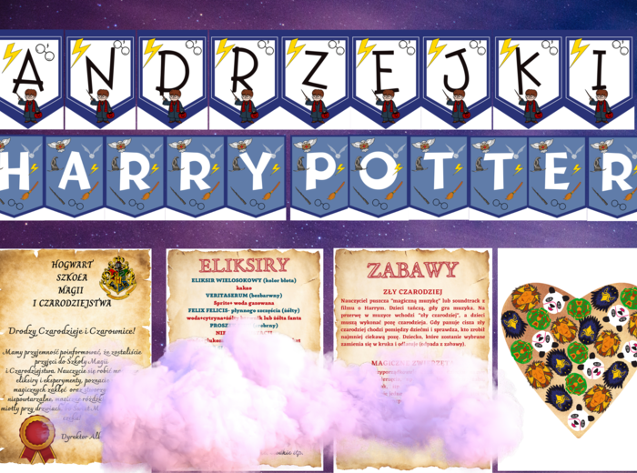 Pakiet Andrzejki Harry Potter