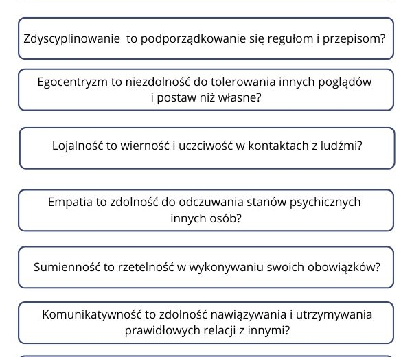 Zestaw ćwiczeń dla uczniów klas 7-8 na zajęcia korekcyjno-kompensacyjne/rewalidacyjne