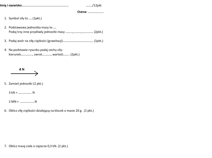 Chemia klasa 7 Prawo stałości związku chemicznego.