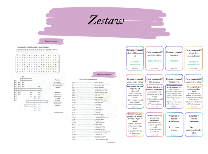 Brainy 4 unit 8 zestaw