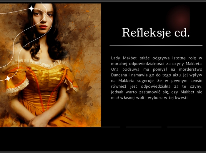 Moralna odpowiedzialność za czyny. Omów zagadnienie na podstawie ,,Makbeta" Szekspira. Uwzględnij również wybrany kontekst.