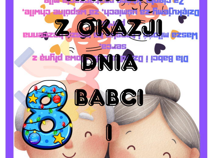 Kartki składane Dzień BABCI i DZIADKA