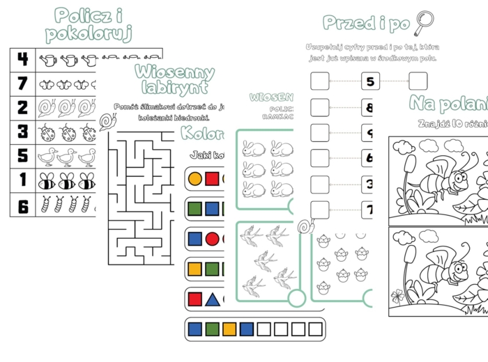 Wiosna - materiał edukacyjny 3