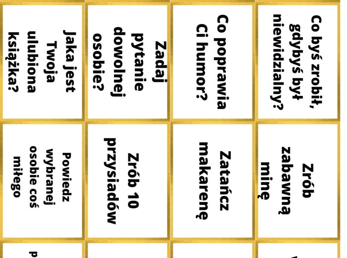 Gra Pytanie czy Wyzwanie