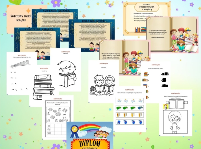 PAKIET MATERIAŁÓW NA MARZEC WEDŁUG KALENDARZA ŚWIĄT I DNI NIETYPOWYCH