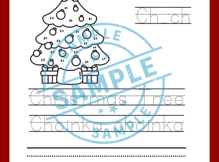 Świąteczne Słówka - Nauka Pisania - Polsko Angielskie - zadania, zagadki, ćwiczenie pisowni