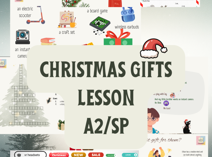 Christmas Gifts Lesson (SP/ Poziom A2)