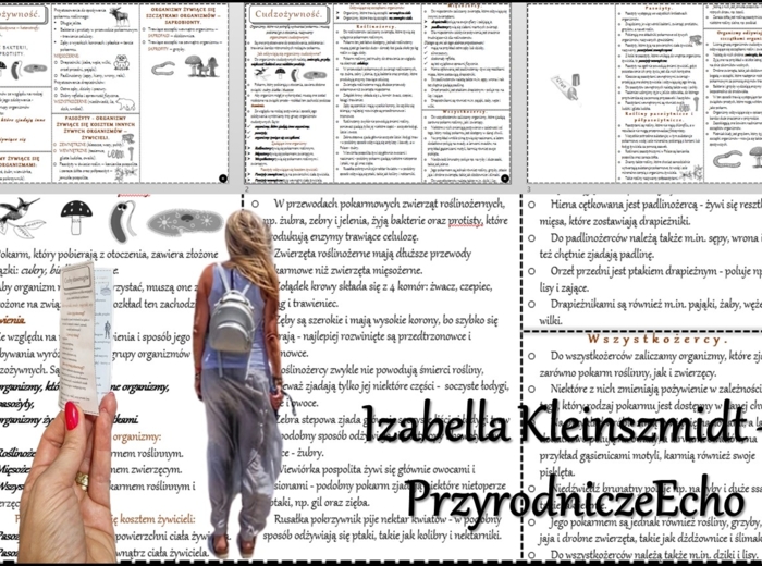 Książeczka/sketchnotka/notatka/wklejka/ściąga dla ucznia i przypomnienie dla nauczyciela/edukacja domowa. Temat „Cudzożywność” w pdf. Biologia 5, dział „Budowa i czynności życiowe organizmów”. Nowość 2024/2025.