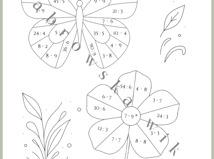 Wiosenne mnożenie i dzielenie