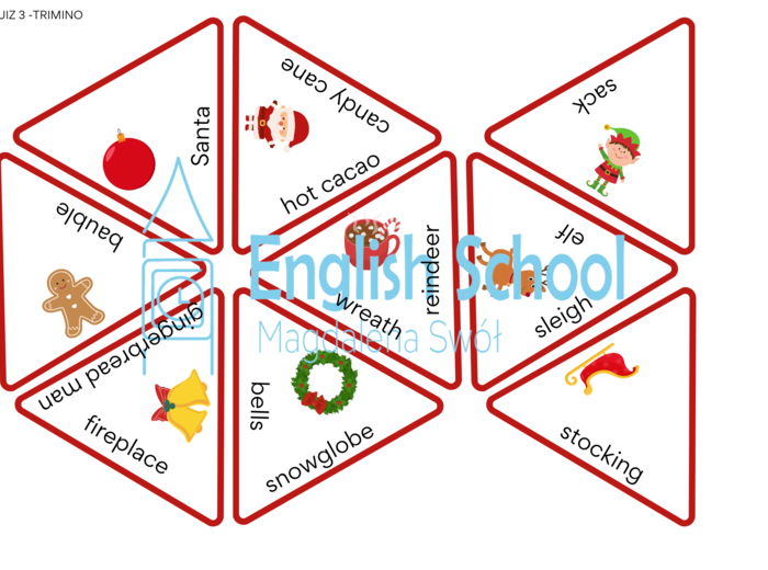 CHRISTMAS – Escape Room/ Stacje dydaktyczne (klasy 1-3)