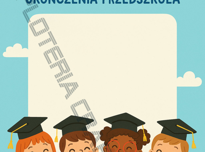 Dyplom ukończenia przedszkola