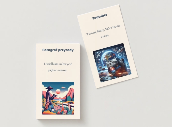 Karty do gry - Co to za prezent? - Komu to pasuje?