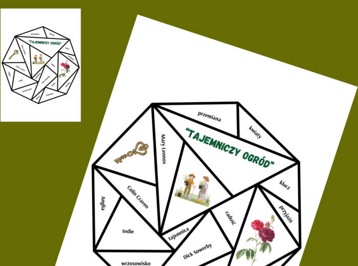 TAJEMNICZY OGRÓD – układanka – puzzle – egzamin – powtórka
