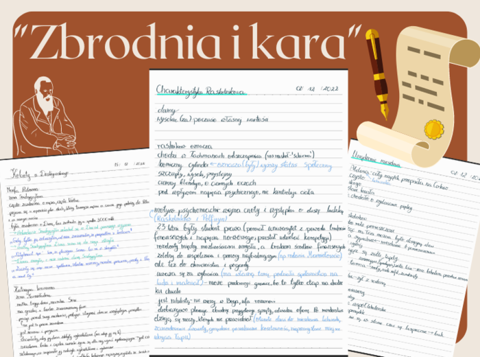 ZBRODNIA I KARA - notatka