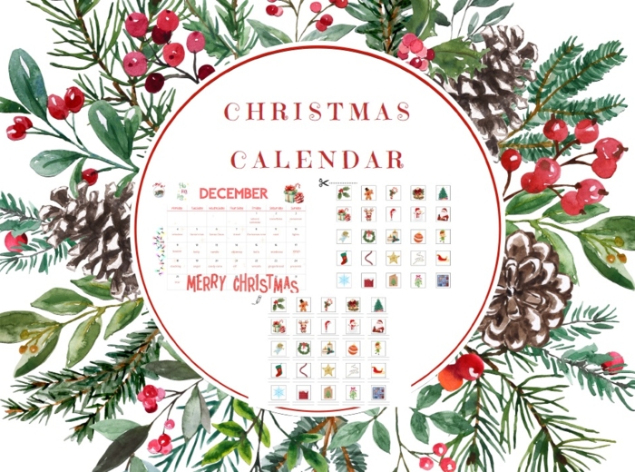 Christmas Calendar - kalendarz grudzień