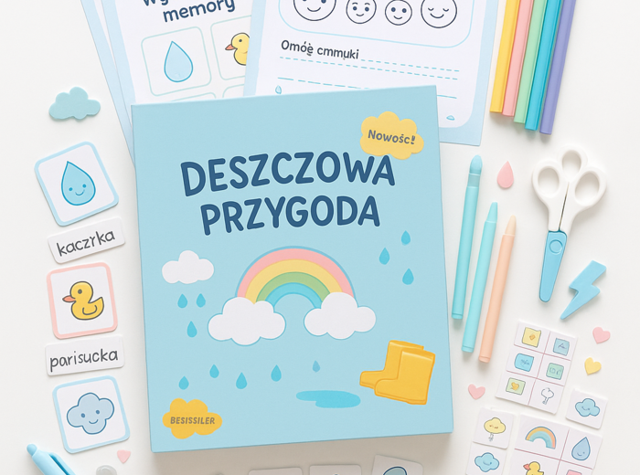 Karta pracy "Deszczowa przygoda"