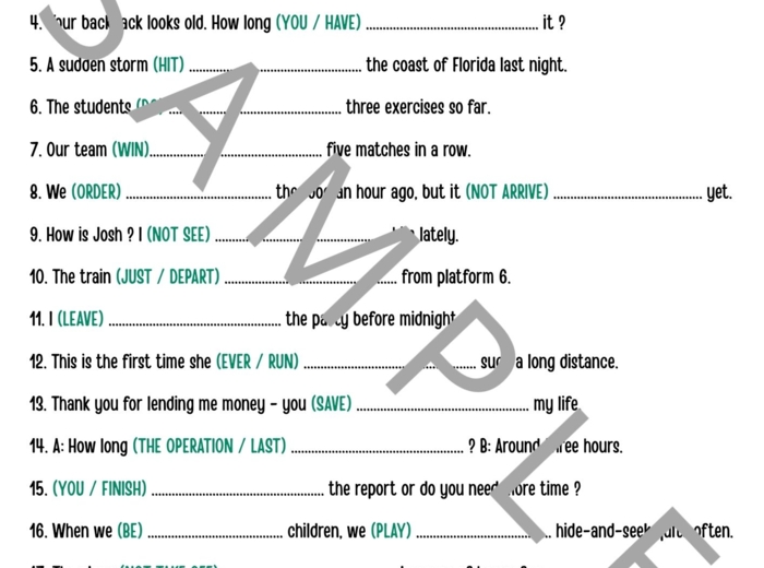 Present Perfect vs Past Simple