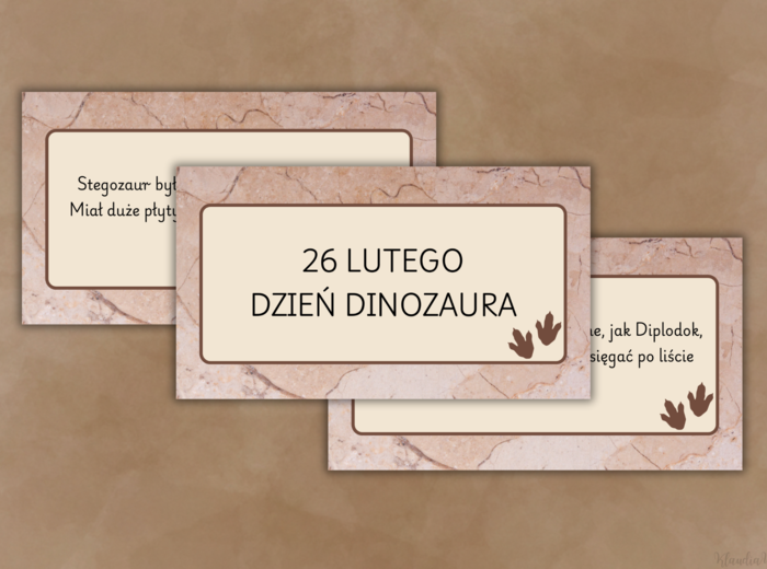 Dzień Dinozaura - zestaw