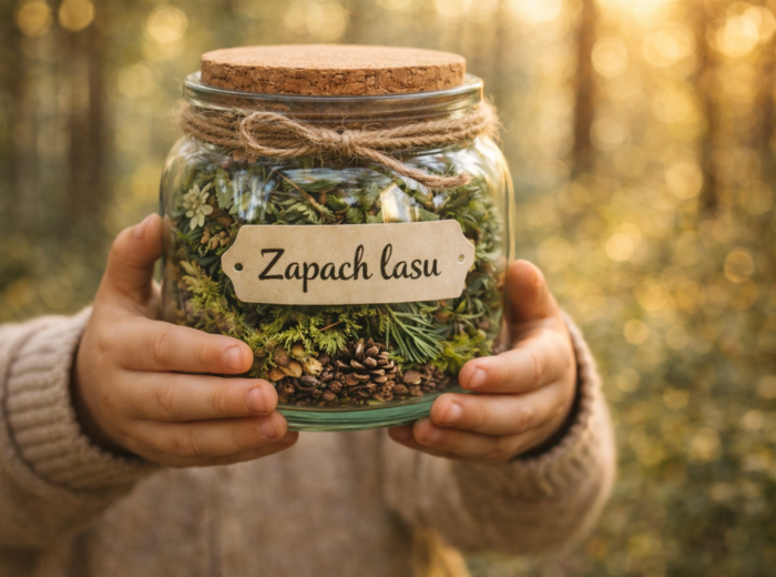 Słoik zapachów lasu