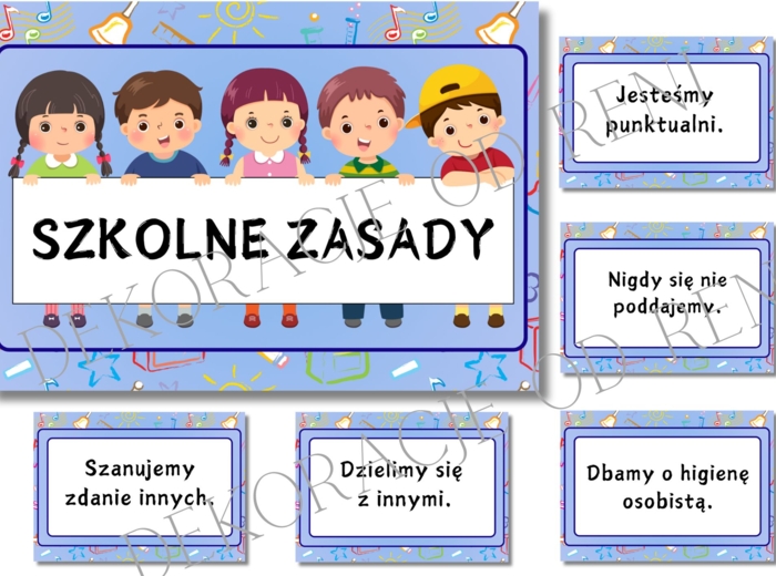 SZKOLNE ZASADY