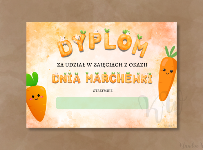 Dzień Marchewki - zestaw