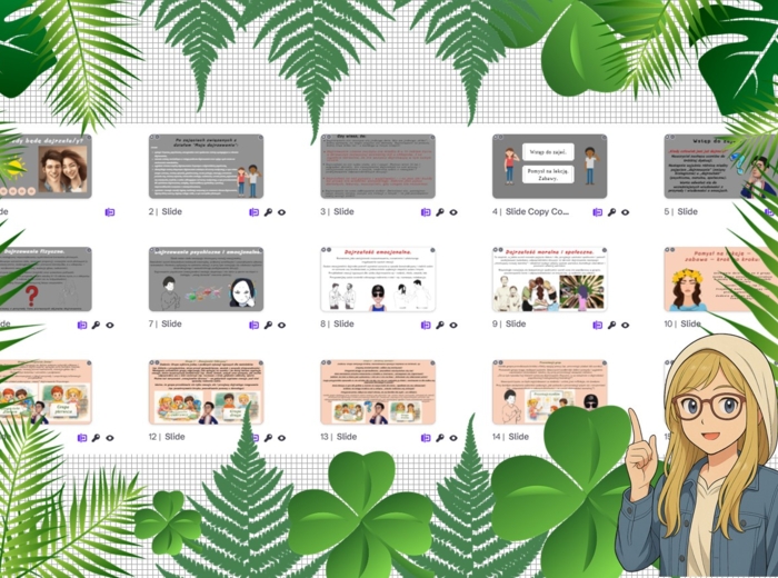 Prezentacja multimedialna w genial.ly „Kiedy będę dojrzała/y?”. Edukacja zdrowotna. Klasa 6. Dział „Moje dojrzewanie".