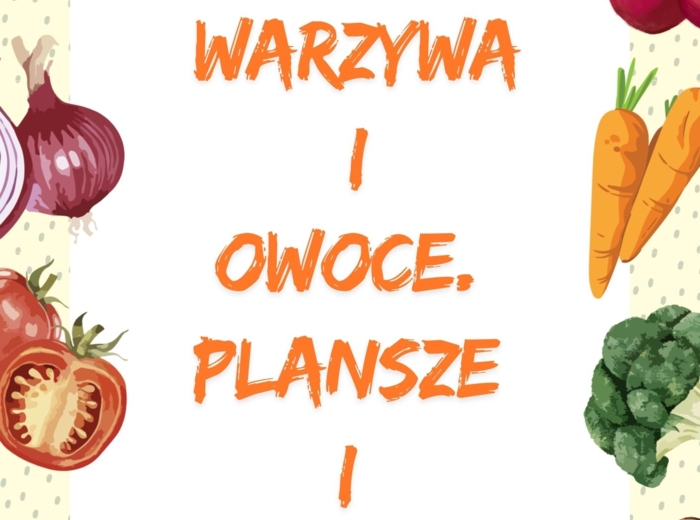 JESIENNE WARZYWA I OWOCE. PLANSZE I KOLOROWANKI.