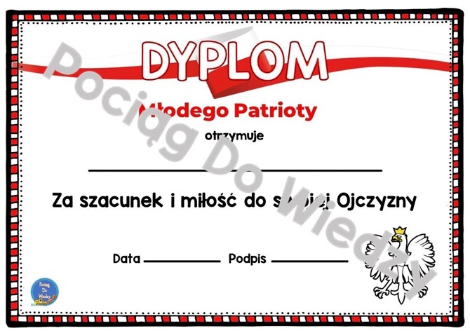 Dyplomy Młodego Patrioty
